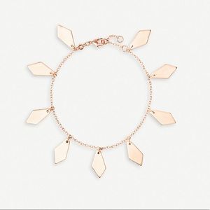 Kendra Scott Pike rose gold chain bracelet